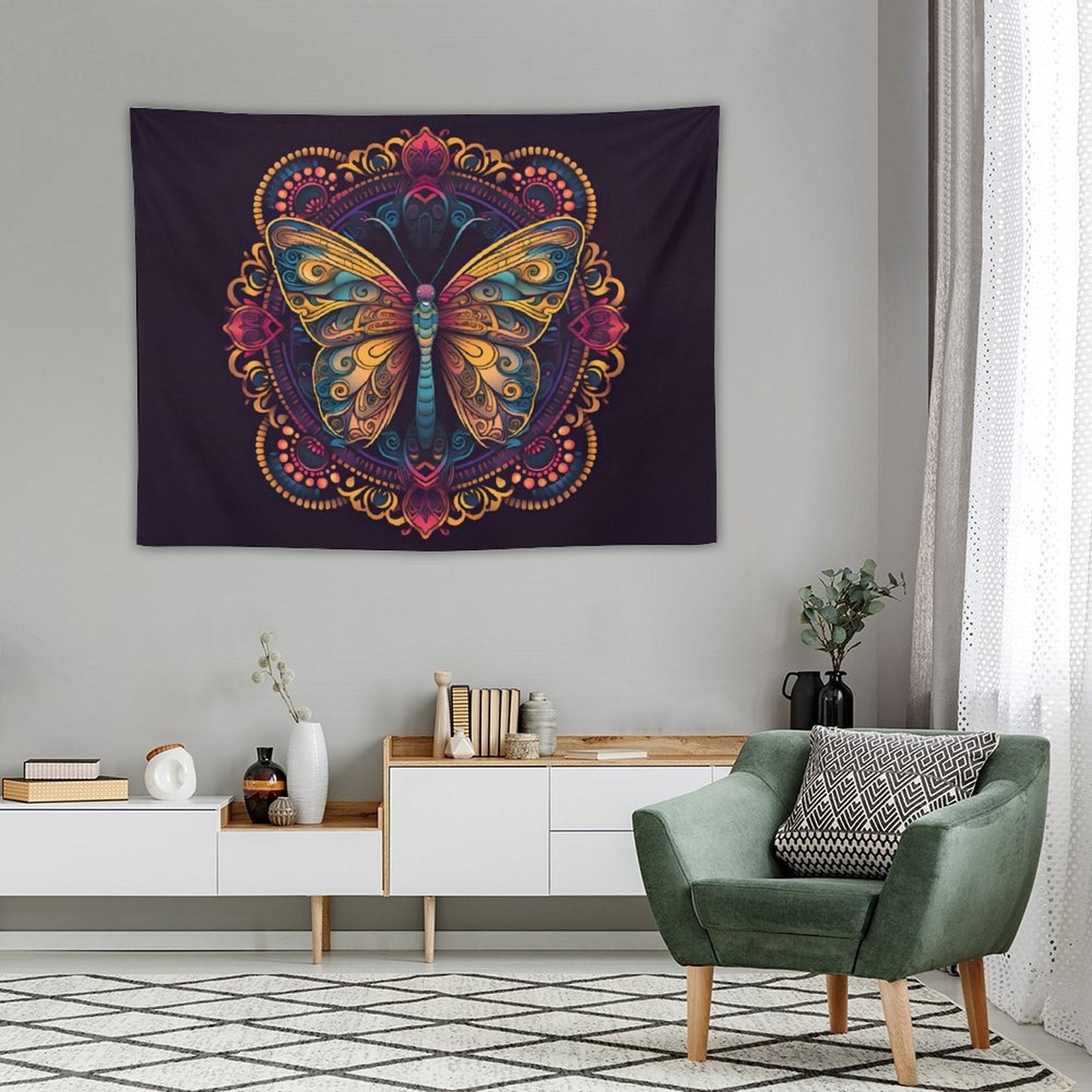 Butterfly Wall Tapestry