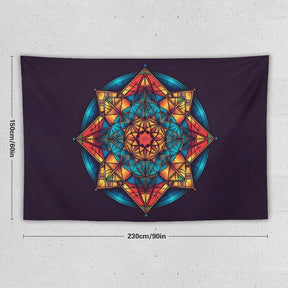 Geometric Wall Tapestry