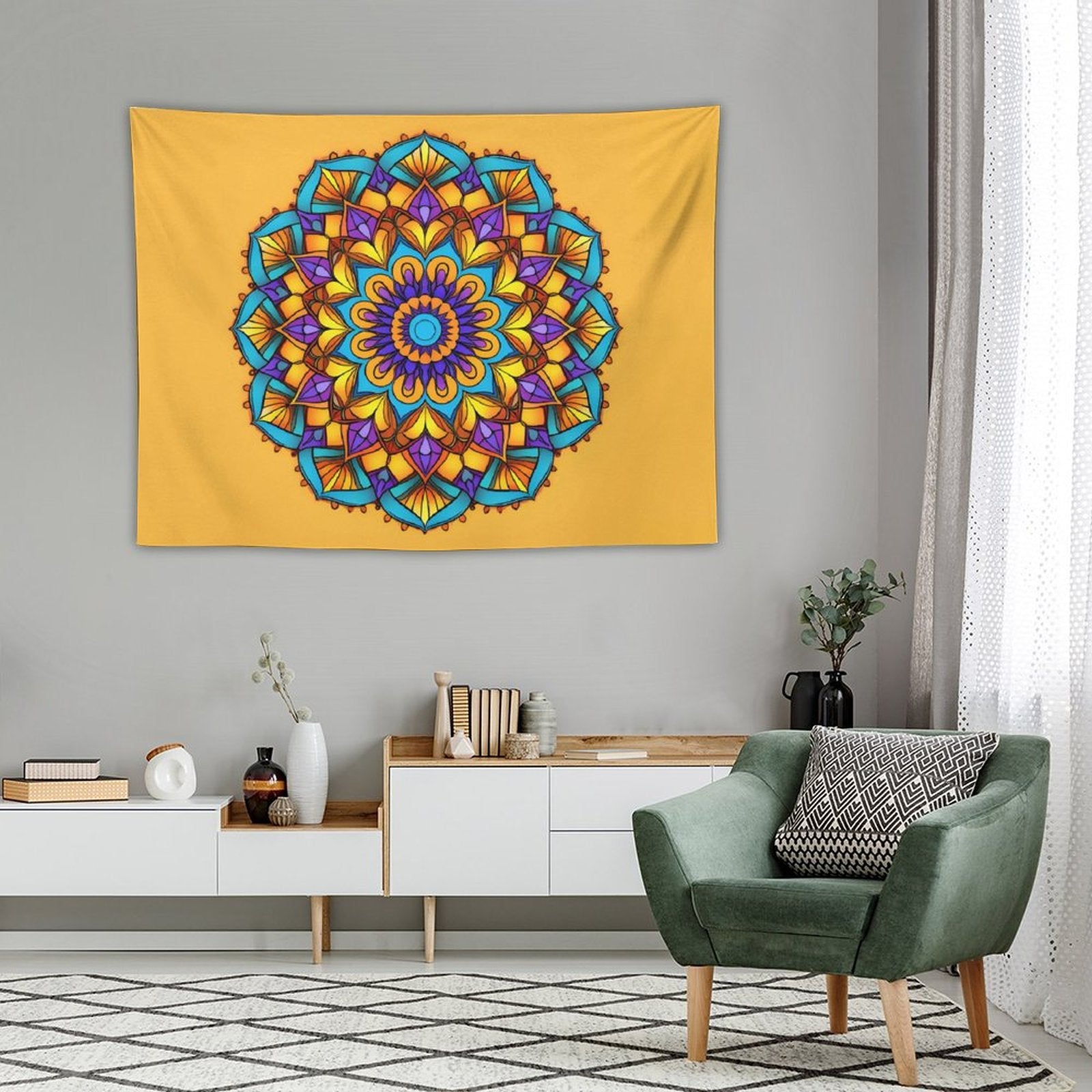 Sunflower Wall Tapestry