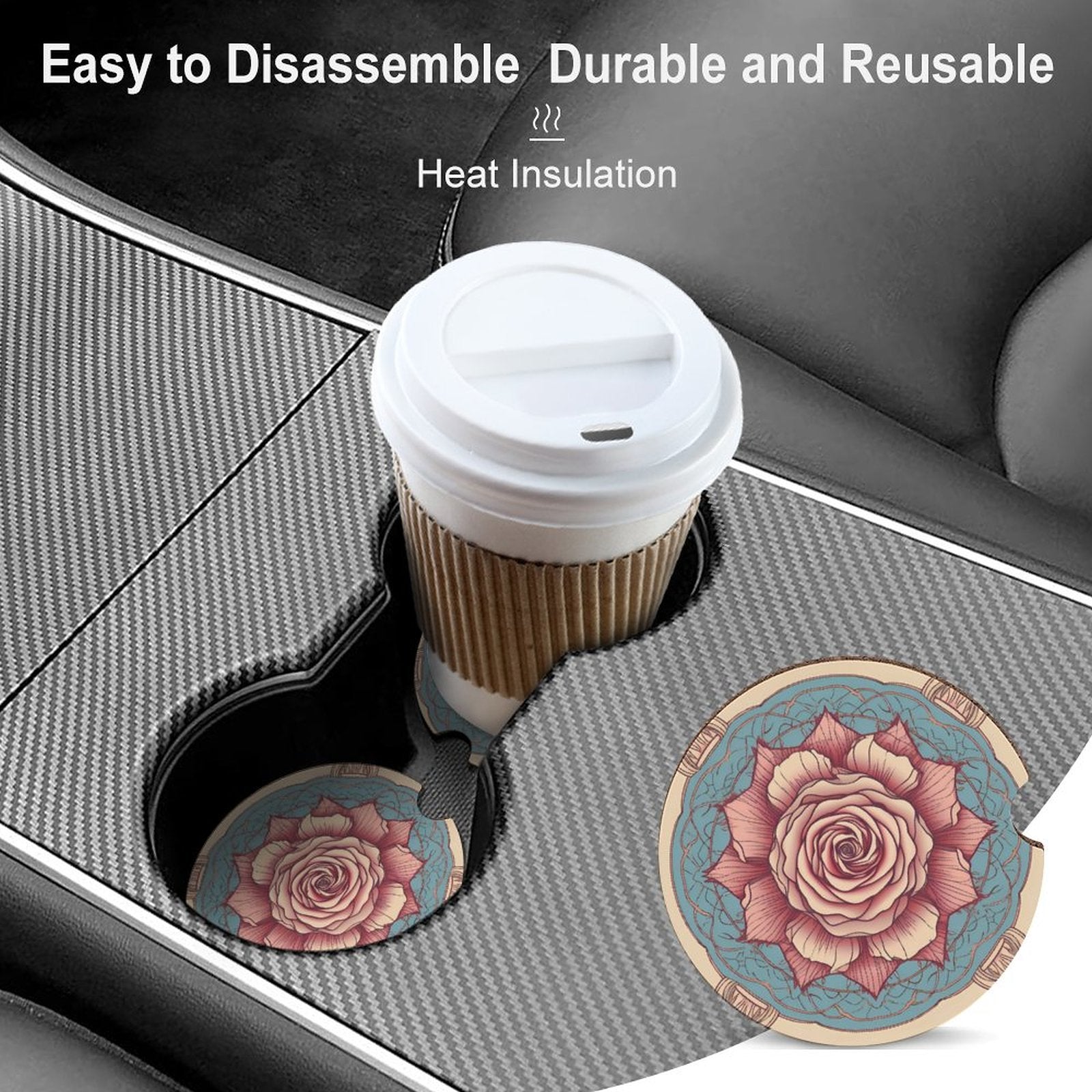 Posavasos para coche