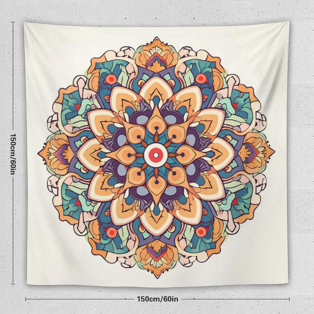 Tapiz de pared de flores