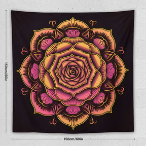 Rose Wall Tapestry