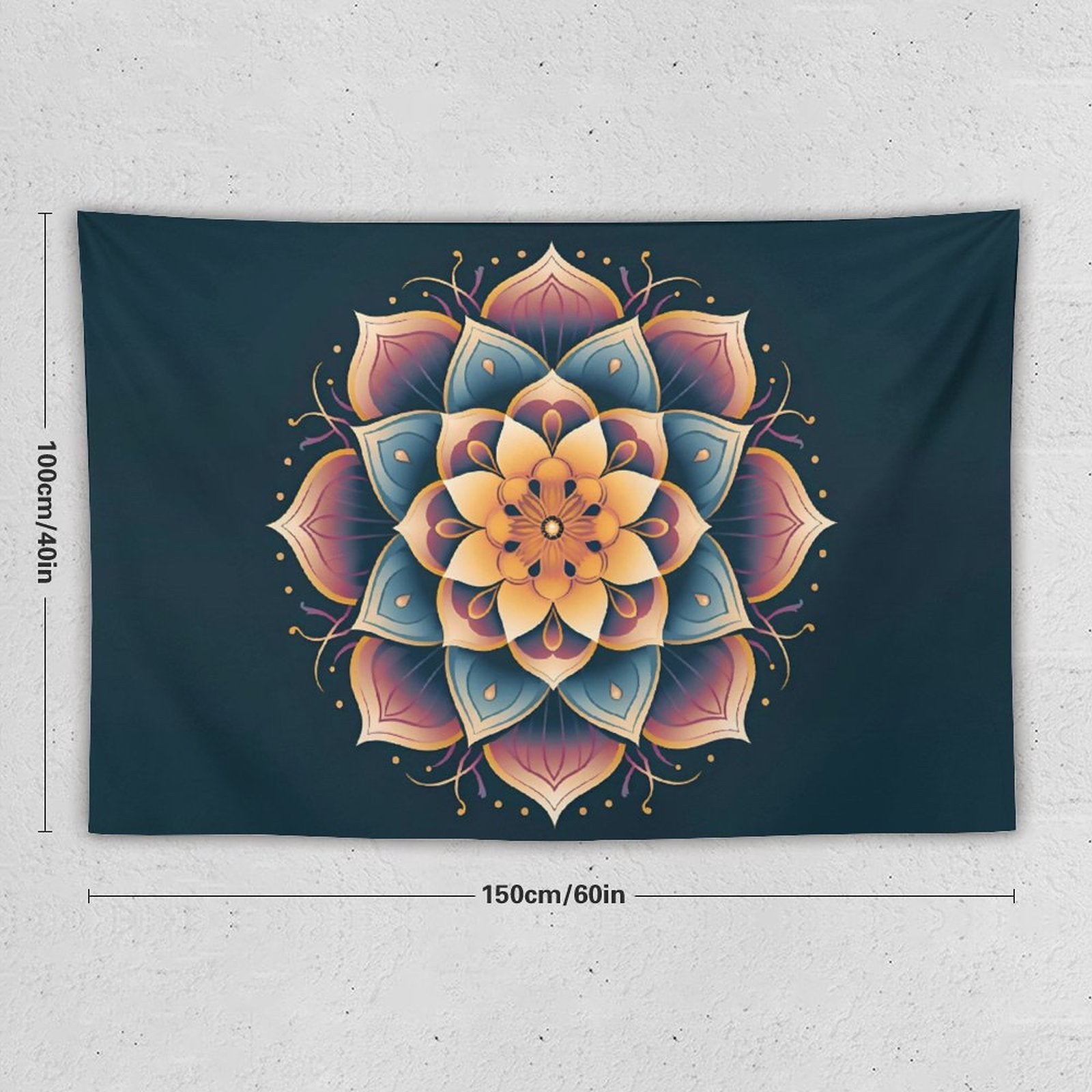 Lotus Wall Tapestry