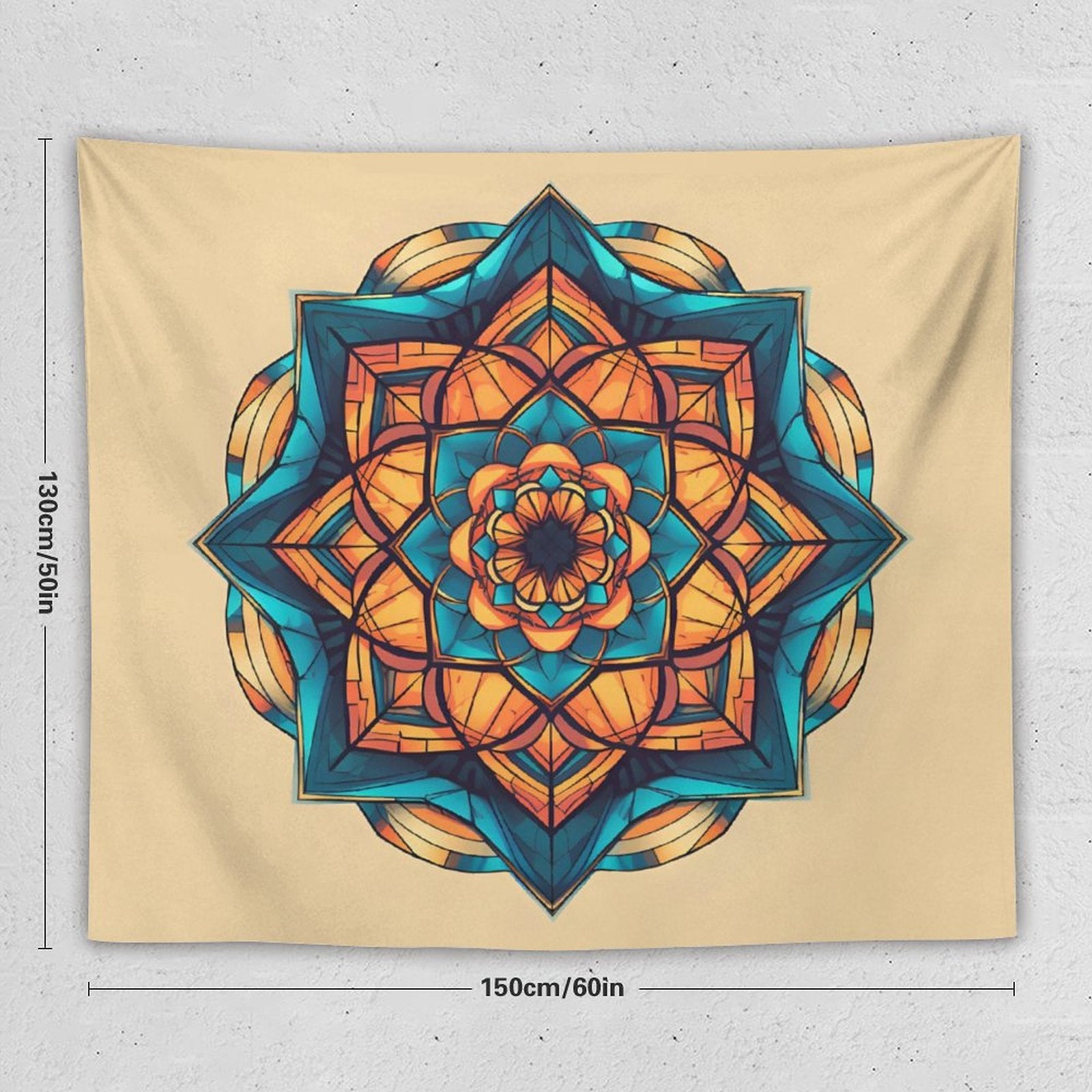 Geometric Wall Tapestry