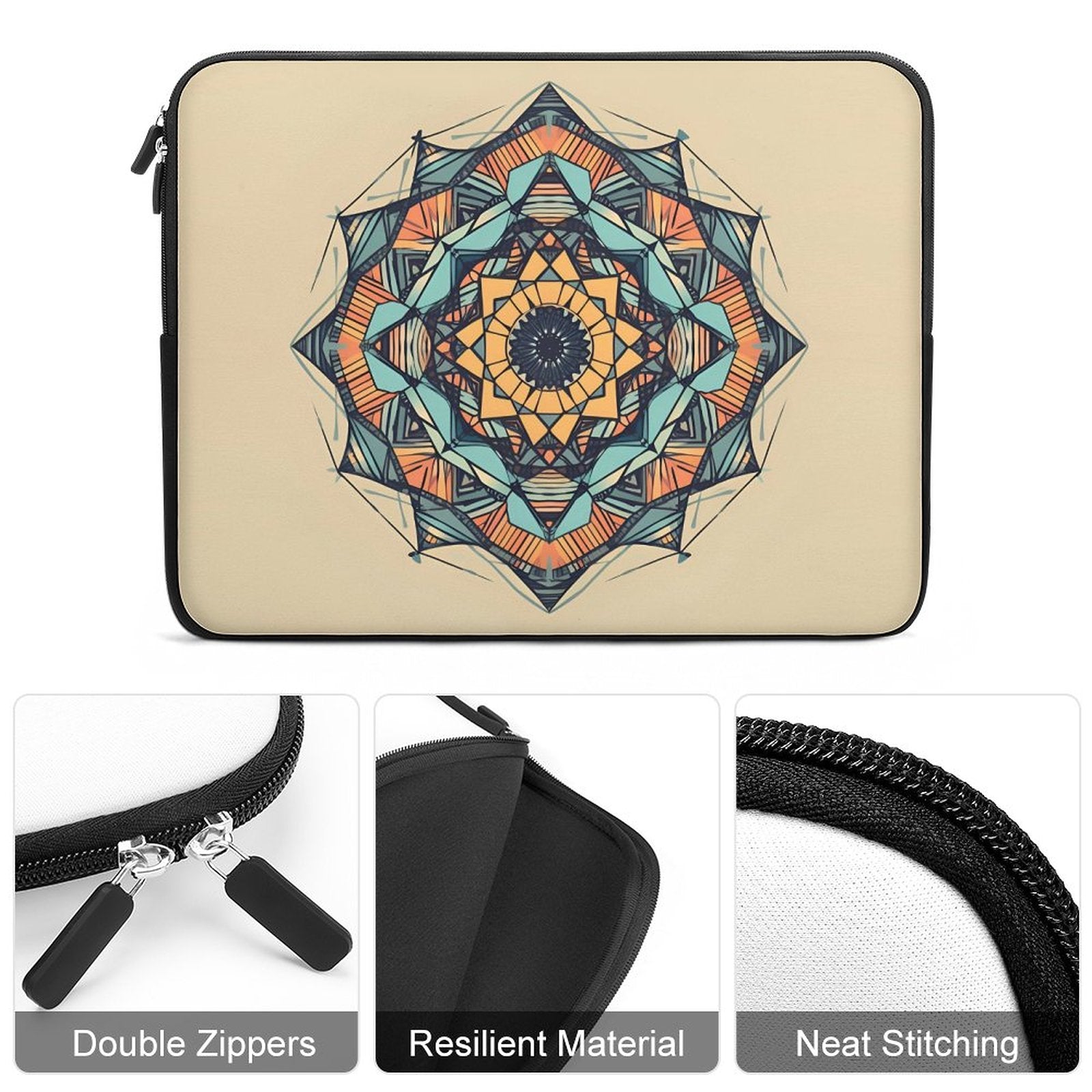 Geometric Laptop Sleeve