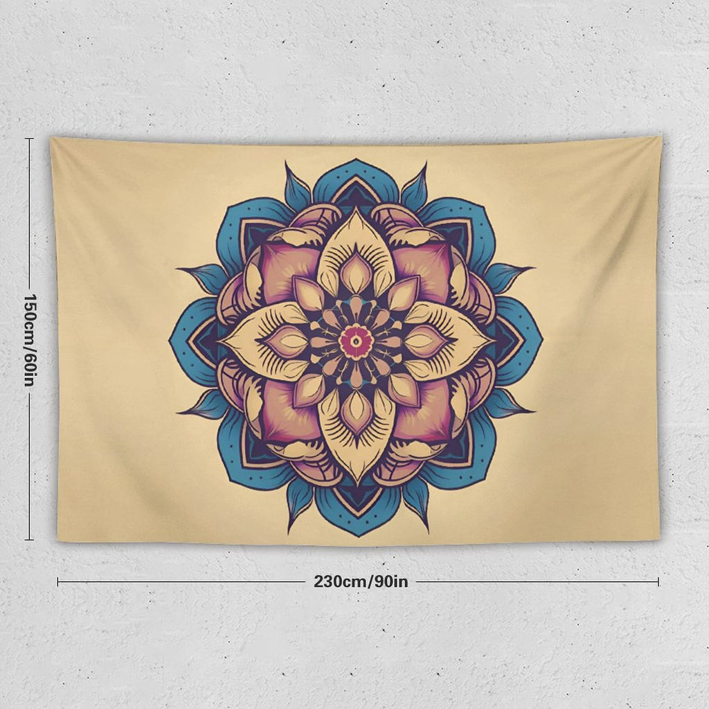 Tapiz de pared de loto