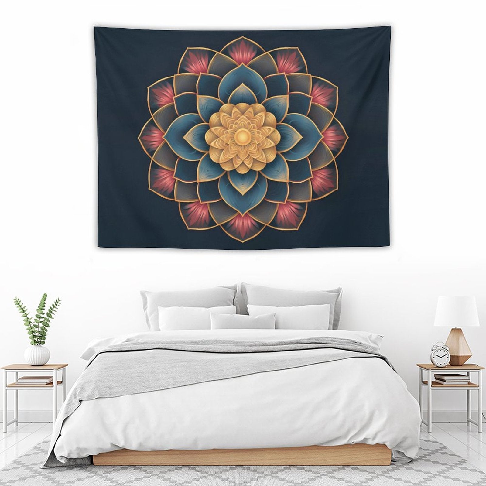 Tapiz de pared de loto