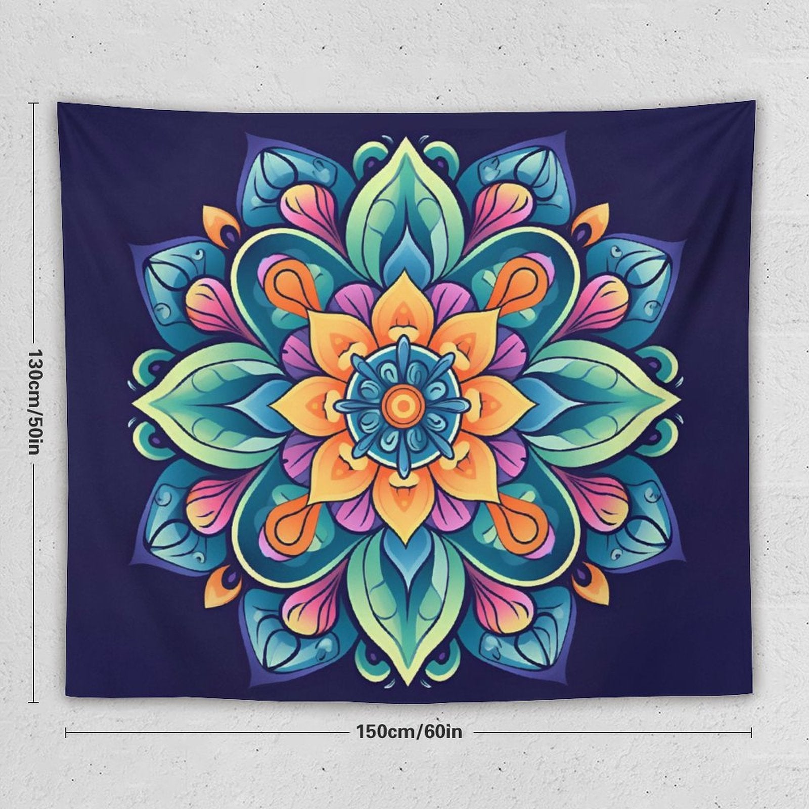 Tapiz de pared de flores