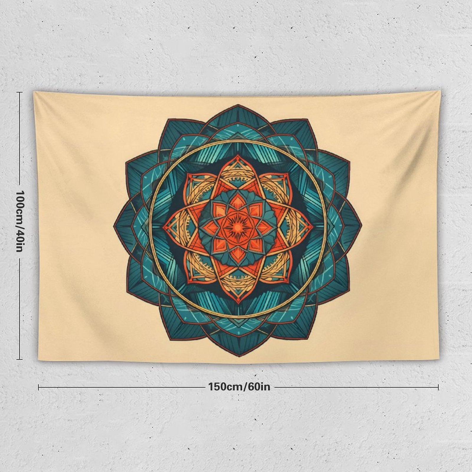 Geometric Wall Tapestry