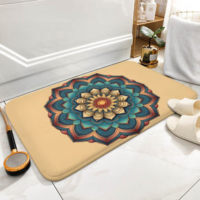 Lotus Coral Velvet Rug