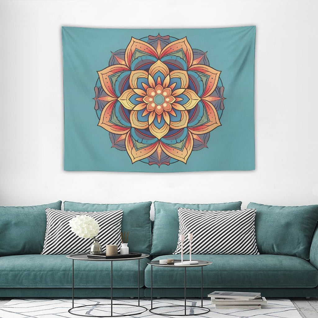 Tapiz de pared de loto