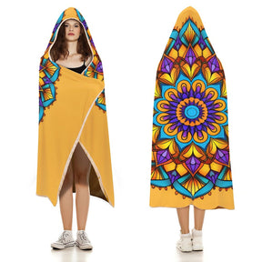 Sunflower Hooded Blanket