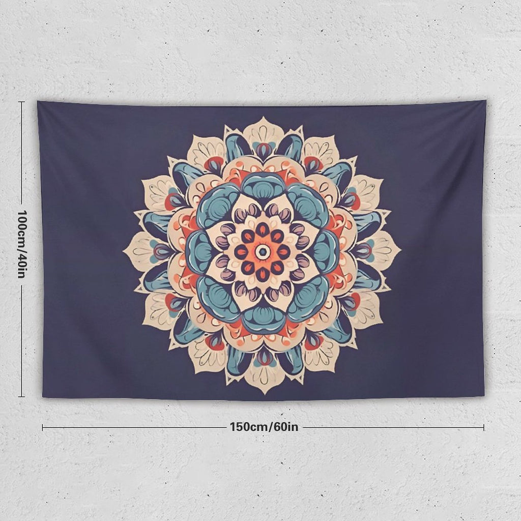 Tapiz de pared de flores
