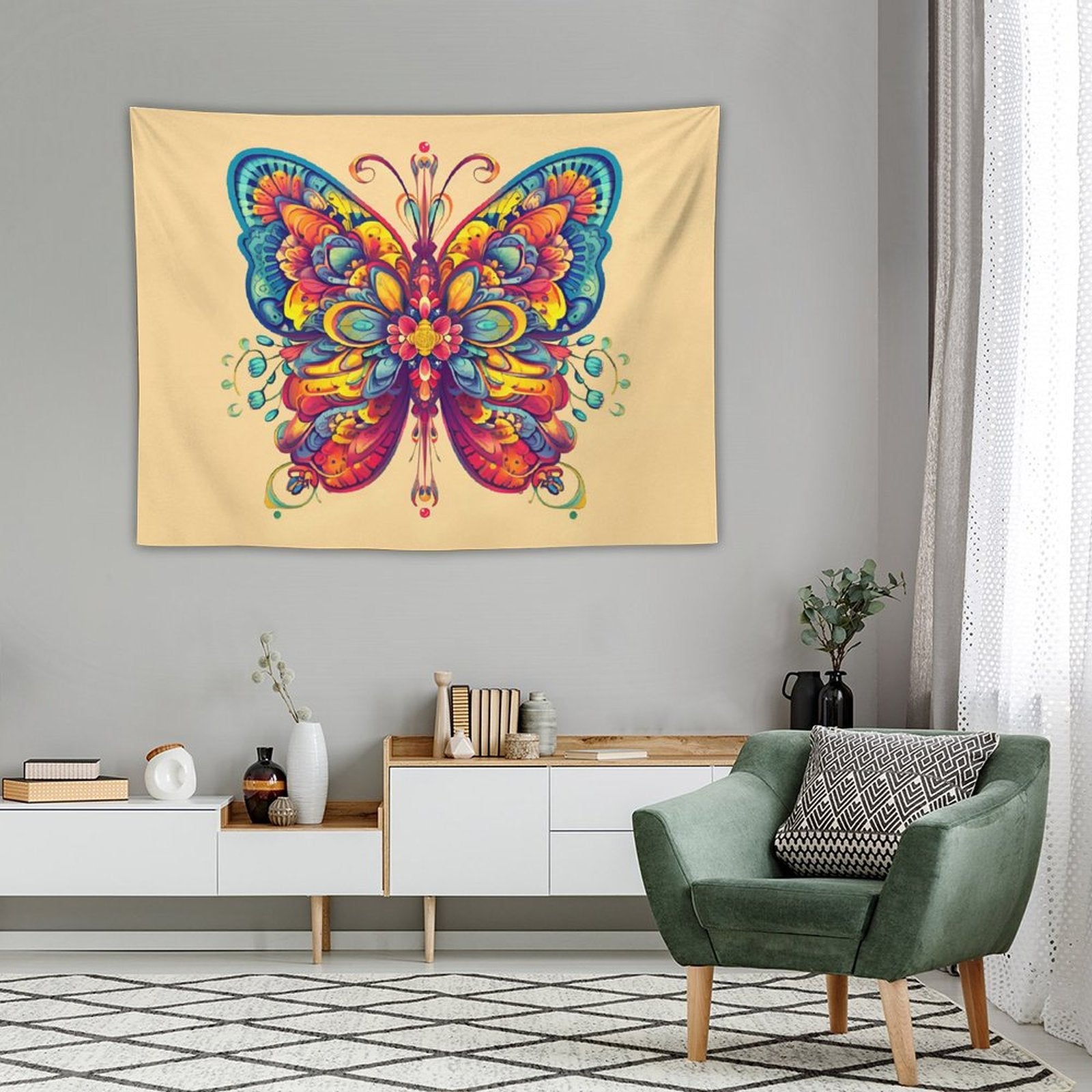 Butterfly Wall Tapestry