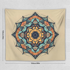 Geometric Wall Tapestry