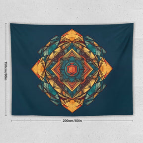 Geometric Wall Tapestry