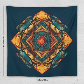 Geometric Wall Tapestry