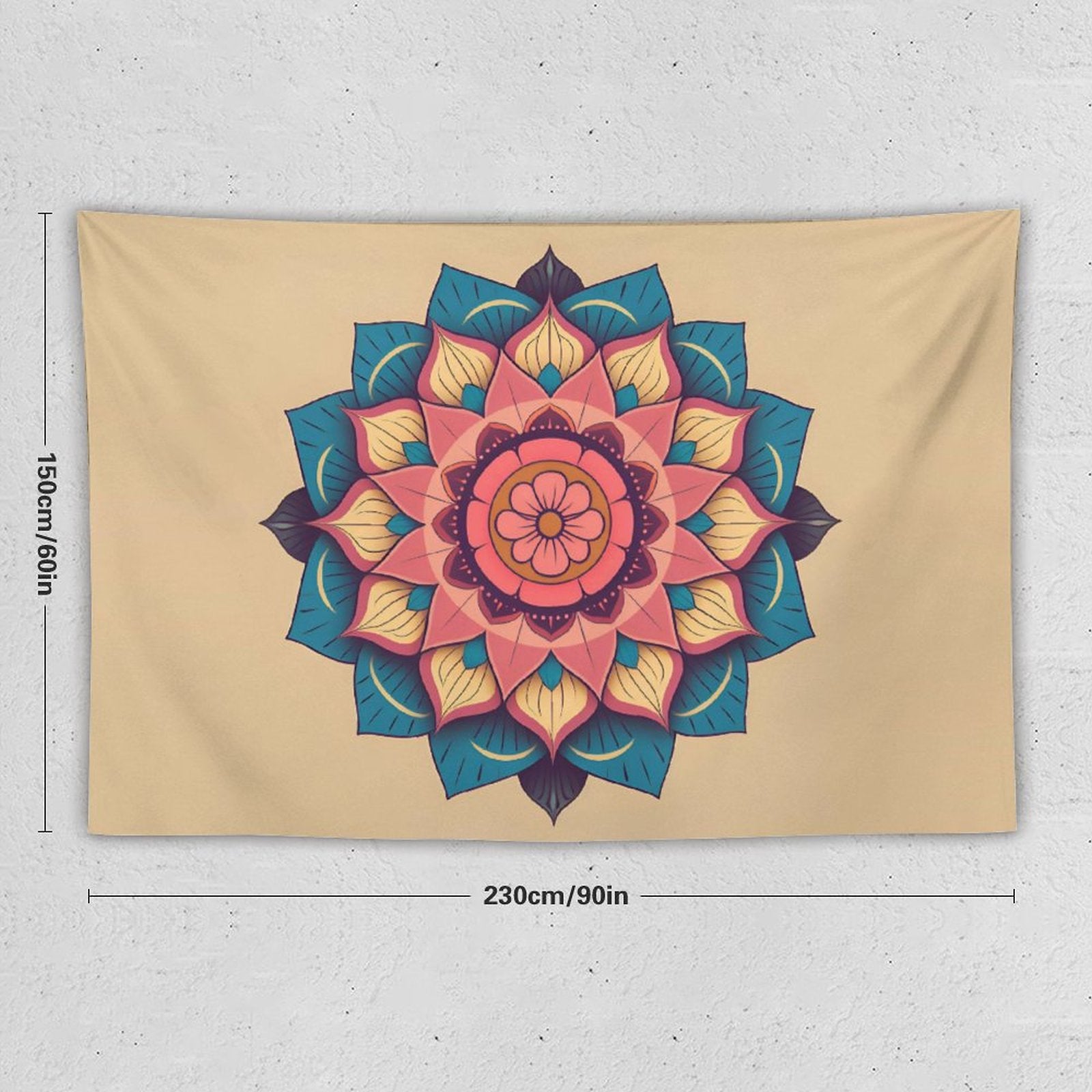 Lotus Wall Tapestry