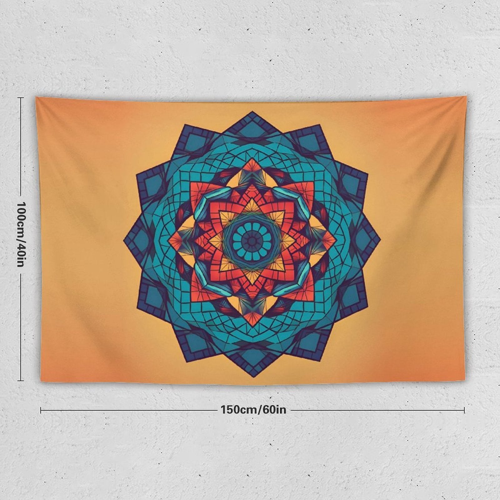 Geometric Wall Tapestry