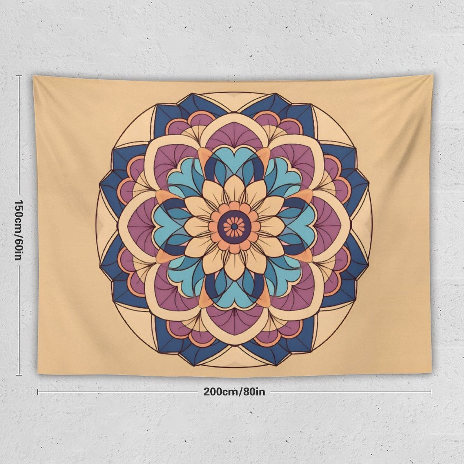 Lotus Wall Tapestry