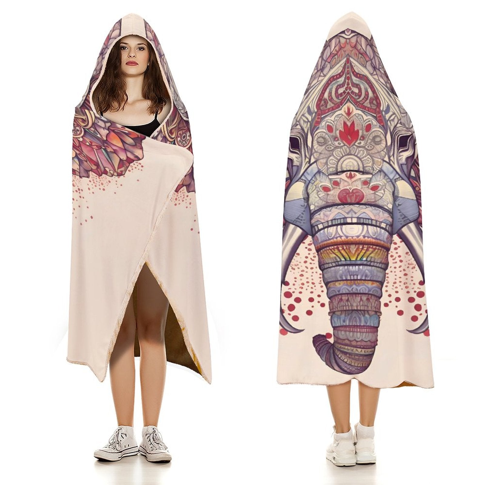 Elephant Hooded Blanket