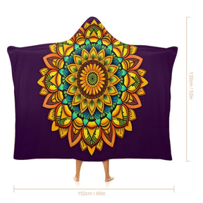 Sunflower Hooded Blanket