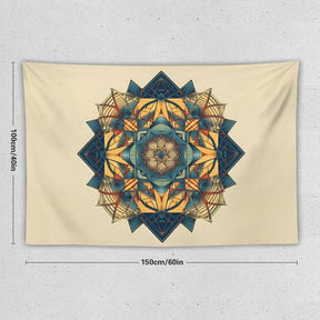 Geometric Wall Tapestry