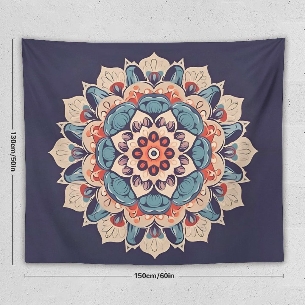 Tapiz de pared de flores
