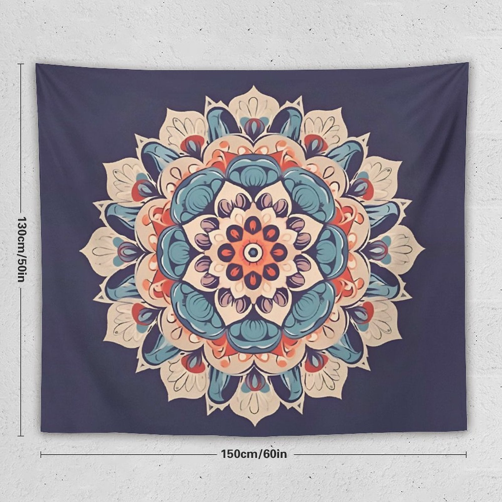 Tapiz de pared de flores