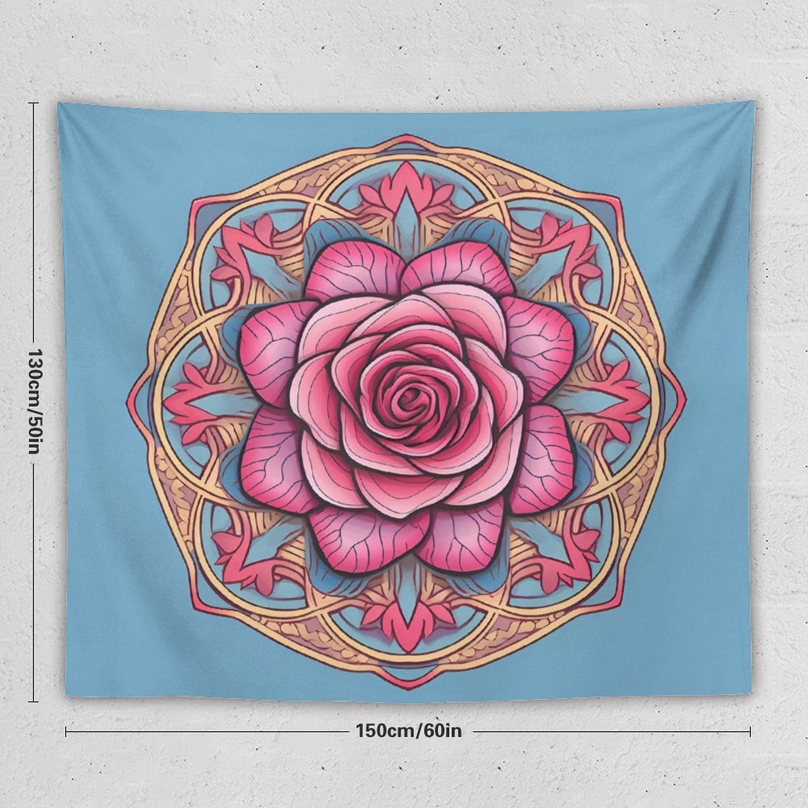 Rose Wall Tapestry