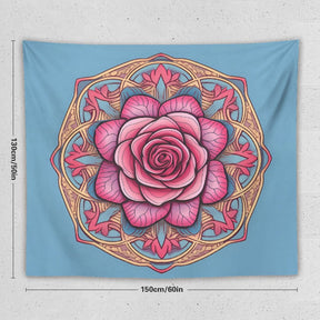 Rose Wall Tapestry