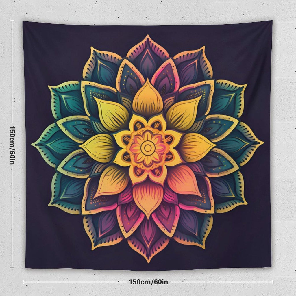 Lotus Wall Tapestry