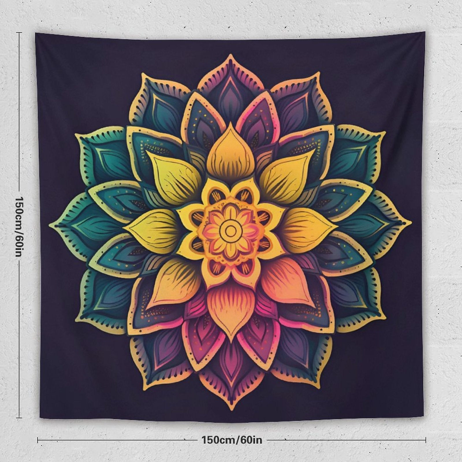 Lotus Wall Tapestry