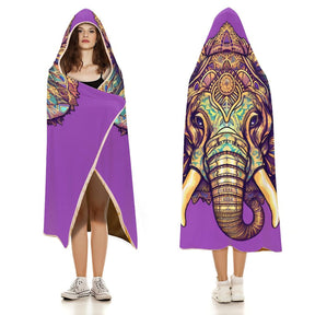 Elephant Hooded Blanket