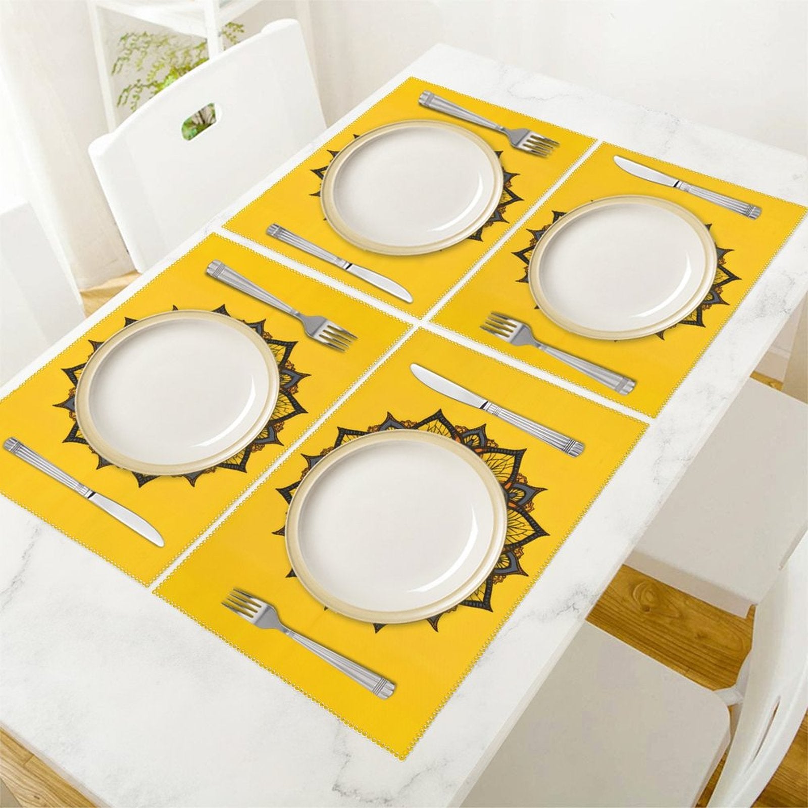 Juego de 4 manteles individuales