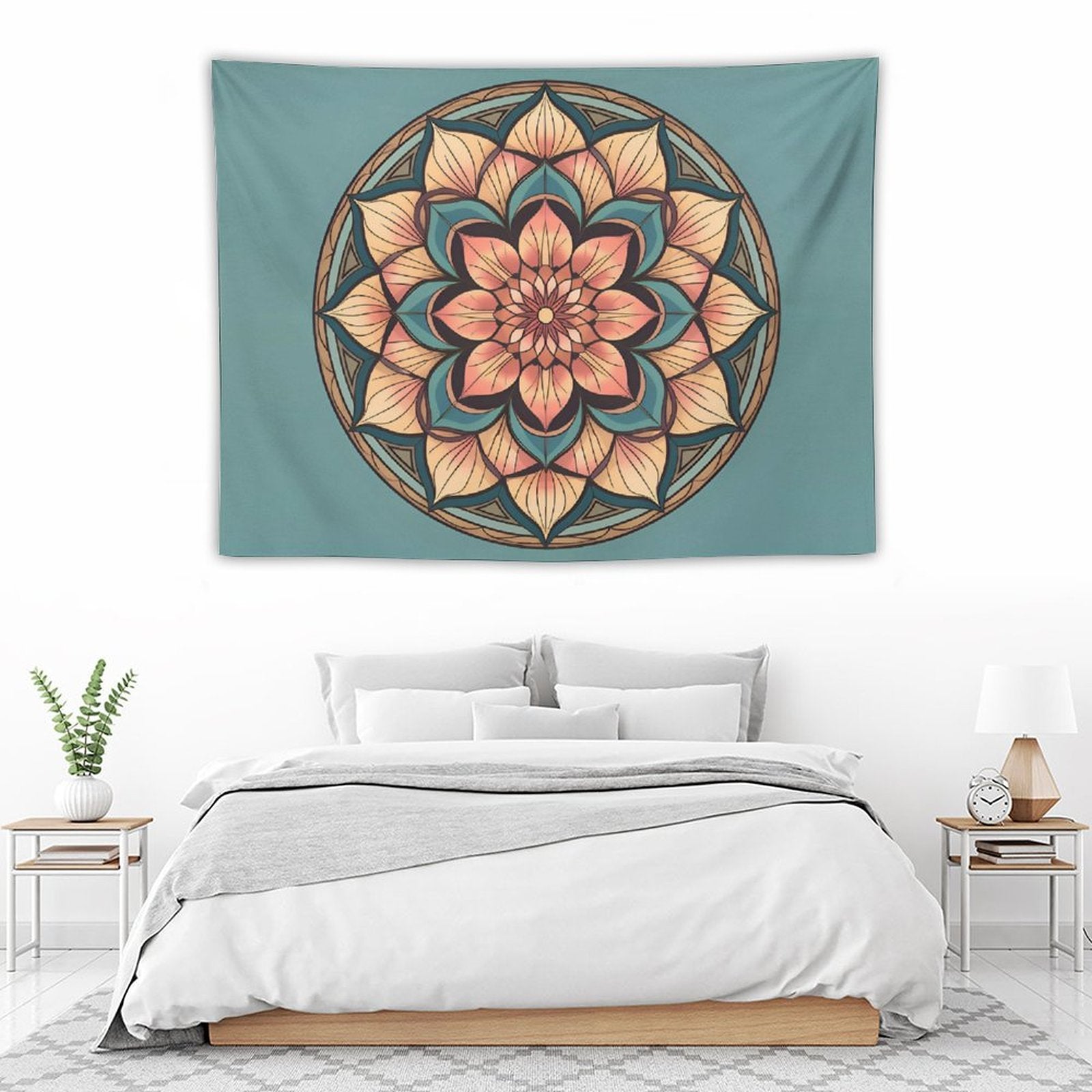 Tapiz de pared de loto