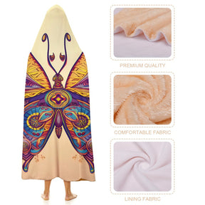 Butterfly Hooded Blanket