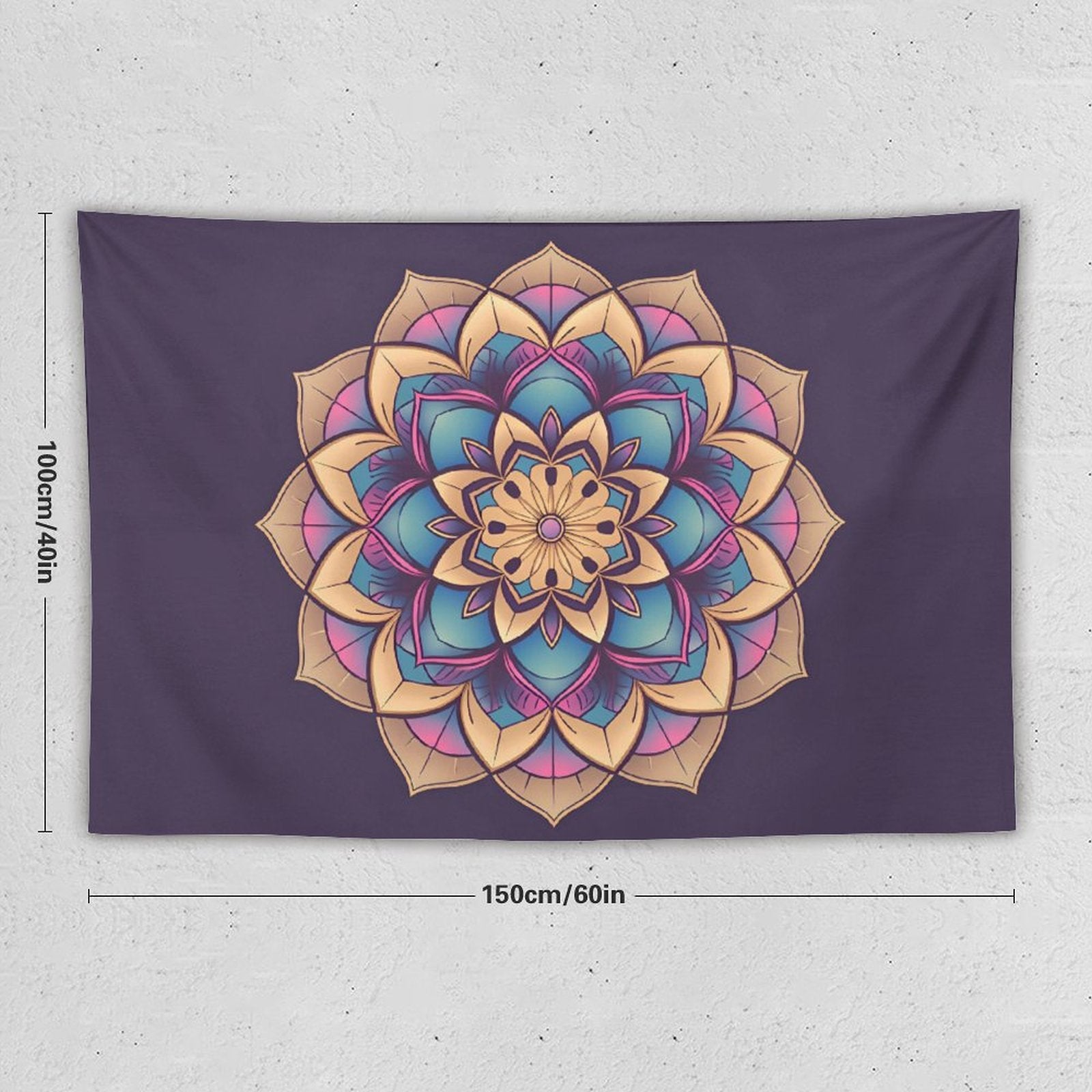 Lotus Wall Tapestry