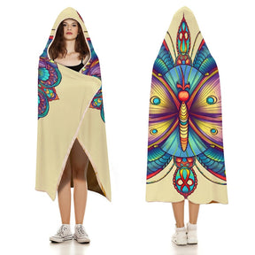 Butterfly Hooded Blanket