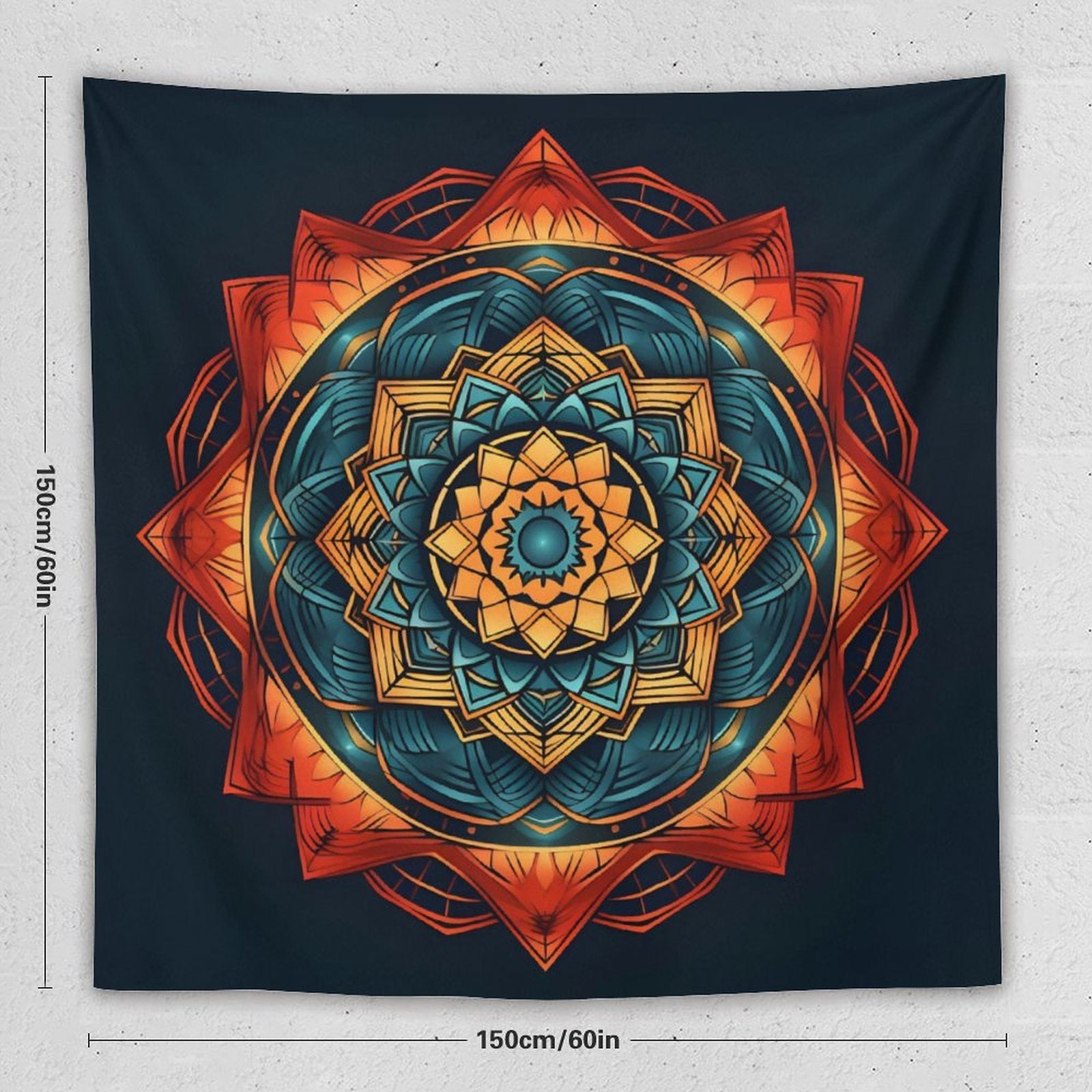 Geometric Wall Tapestry