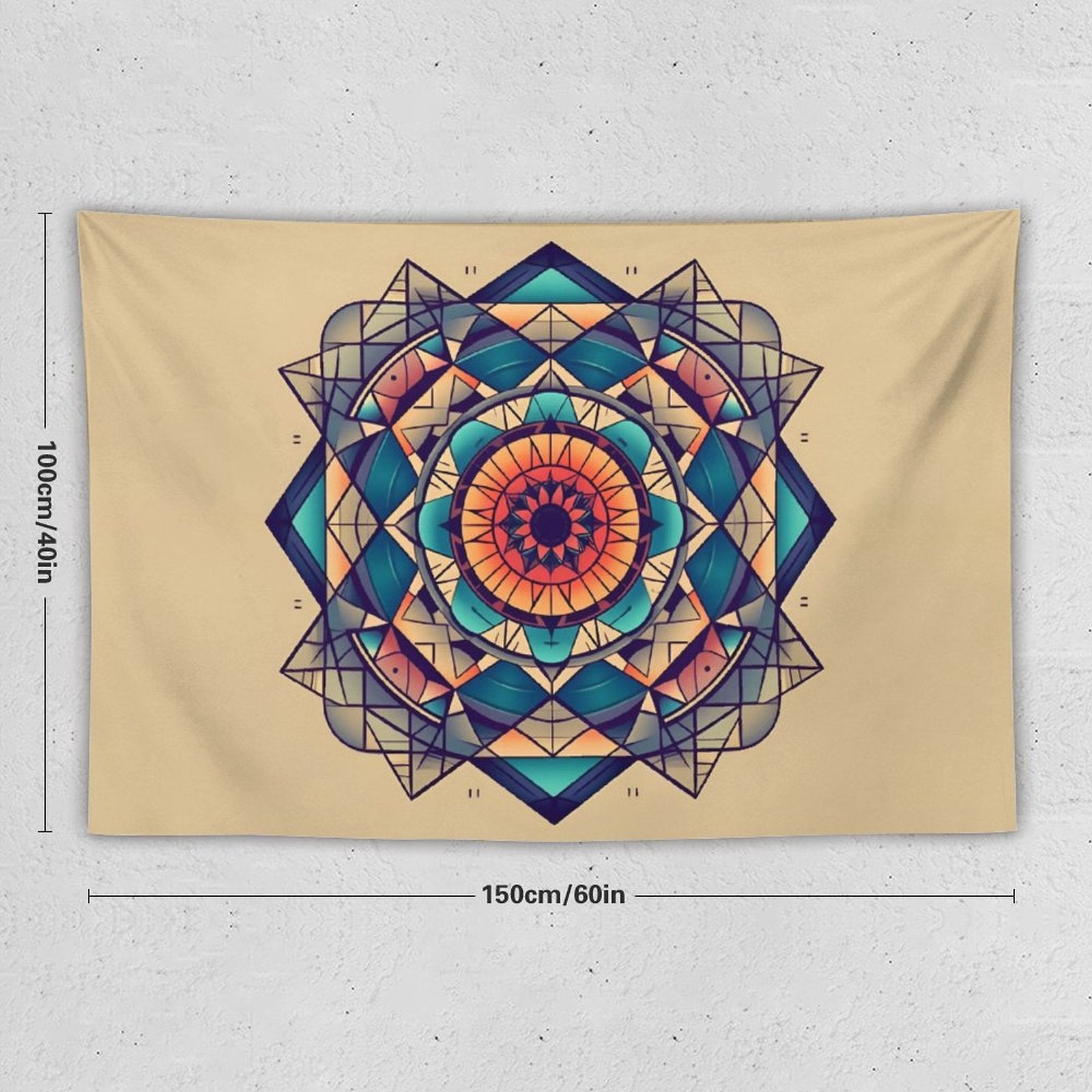 Geometric Wall Tapestry