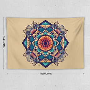 Geometric Wall Tapestry