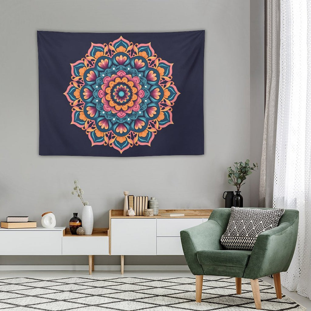 Tapiz de pared de flores