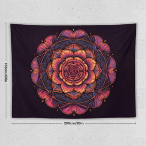 Rose Wall Tapestry