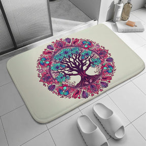 Tree Coral Velvet Rug