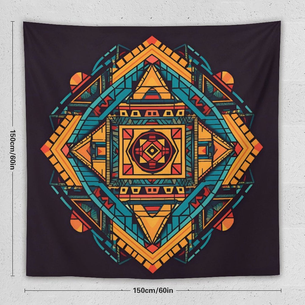 Geometric Wall Tapestry
