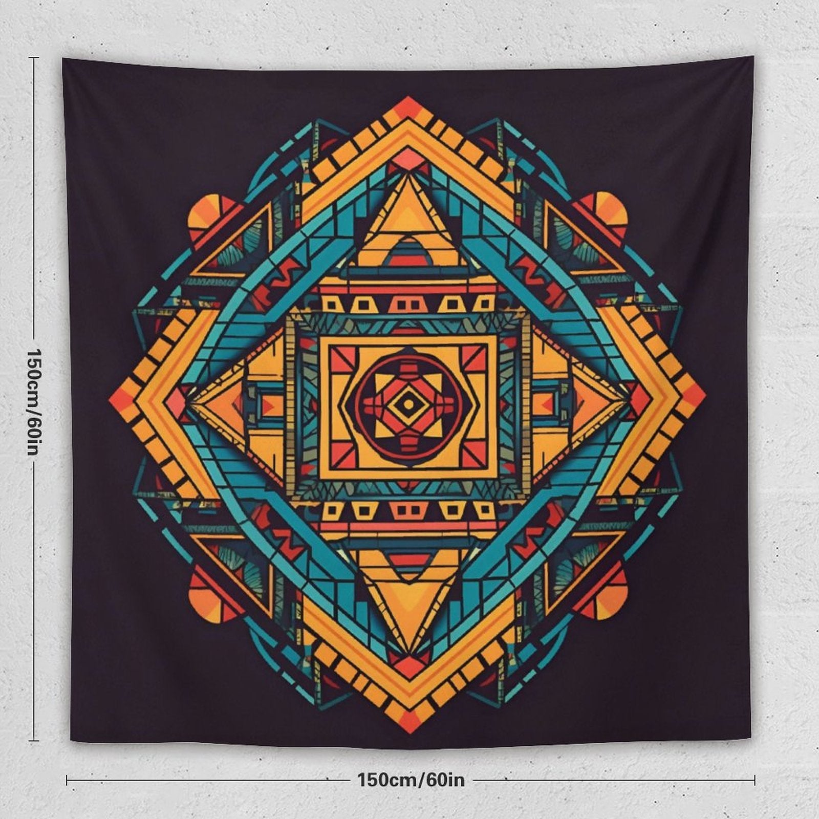 Geometric Wall Tapestry