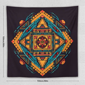 Geometric Wall Tapestry