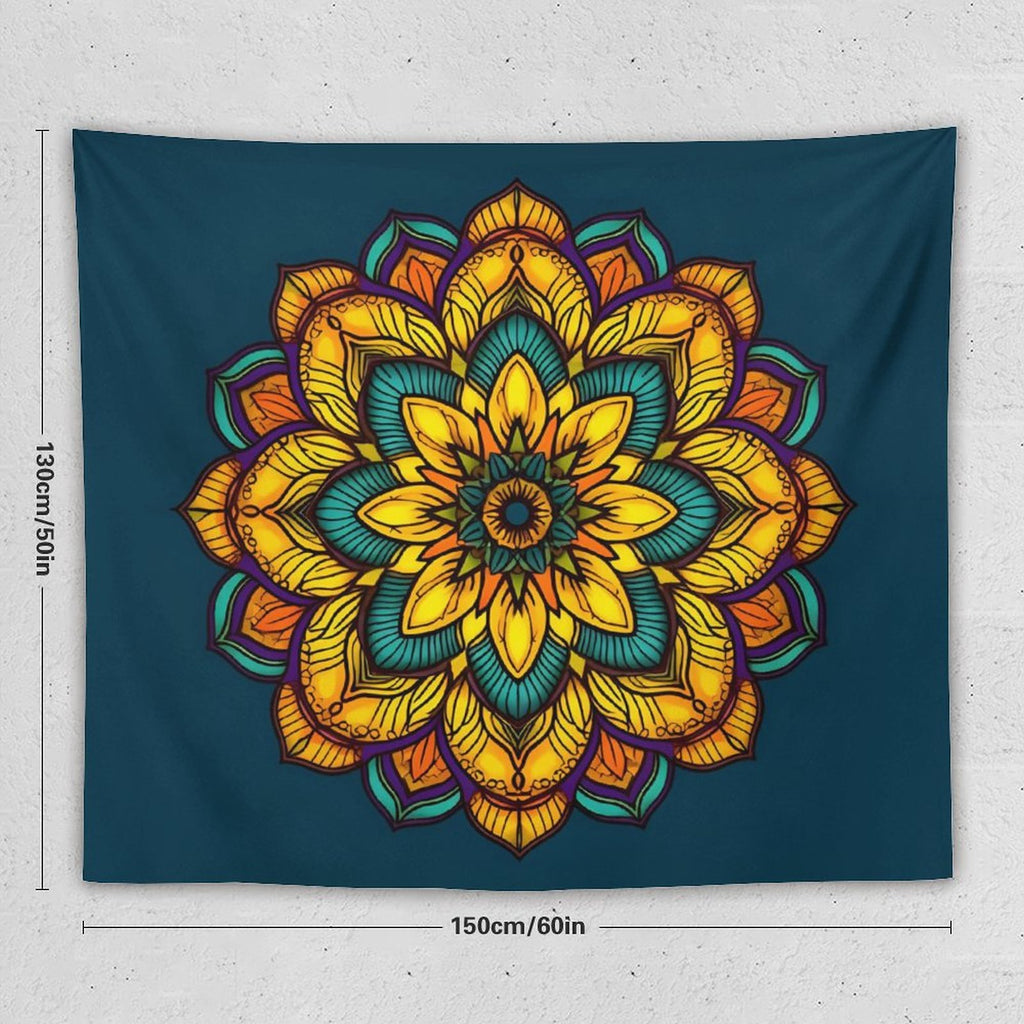 Tapiz de pared de girasoles