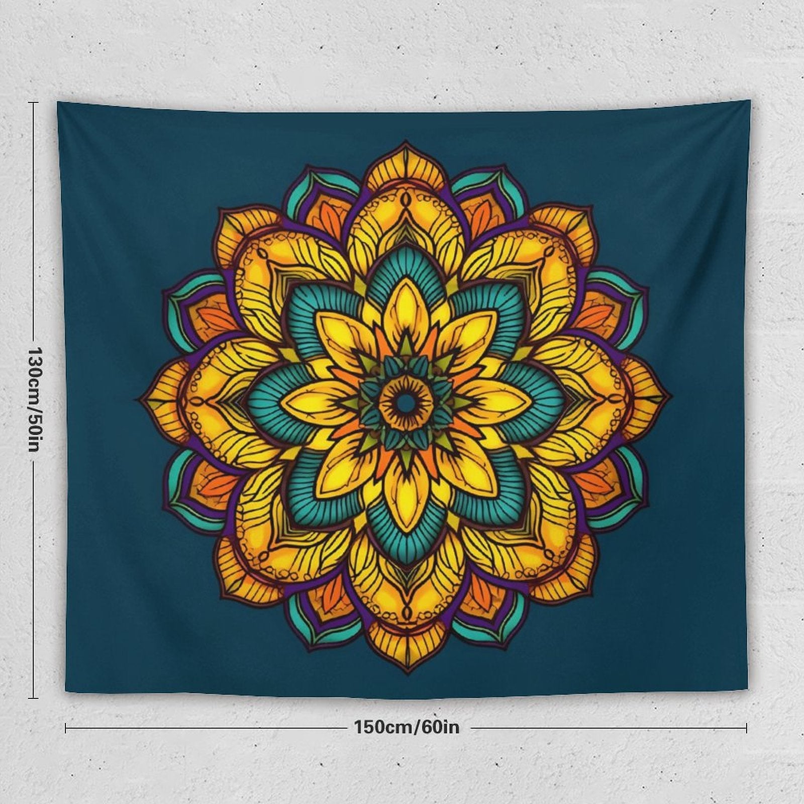 Tapiz de pared de girasoles